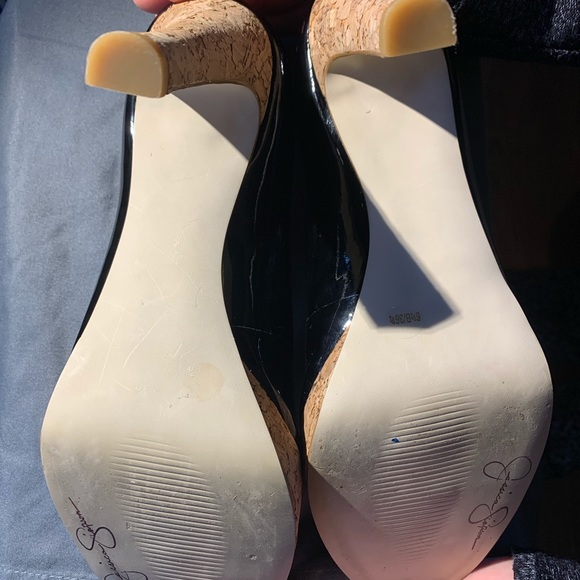SOLD Jessica simpson patent platform heel - Picture 4 of 9